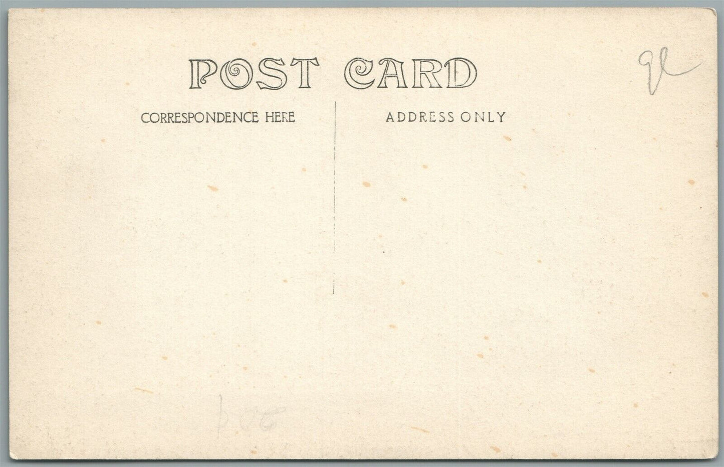 IRVINGTON PA METHODIST CHURCH ANTIQUE REAL PHOTO POSTCARD RPPC