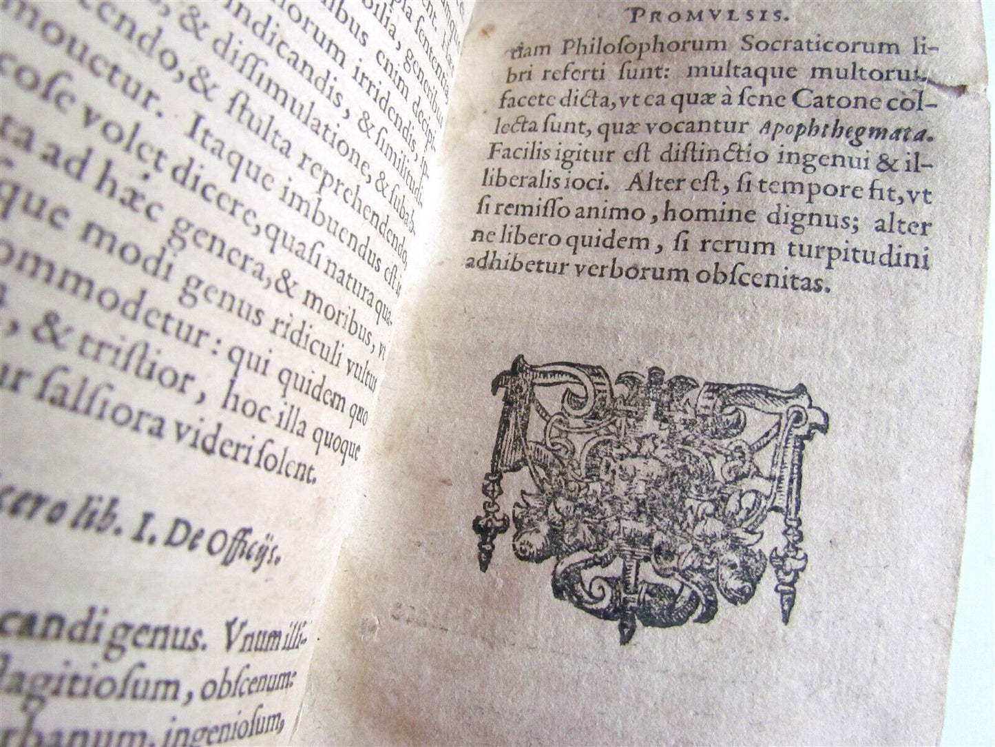 1624 CASPARIS ENS EPIDORPIDUM antique