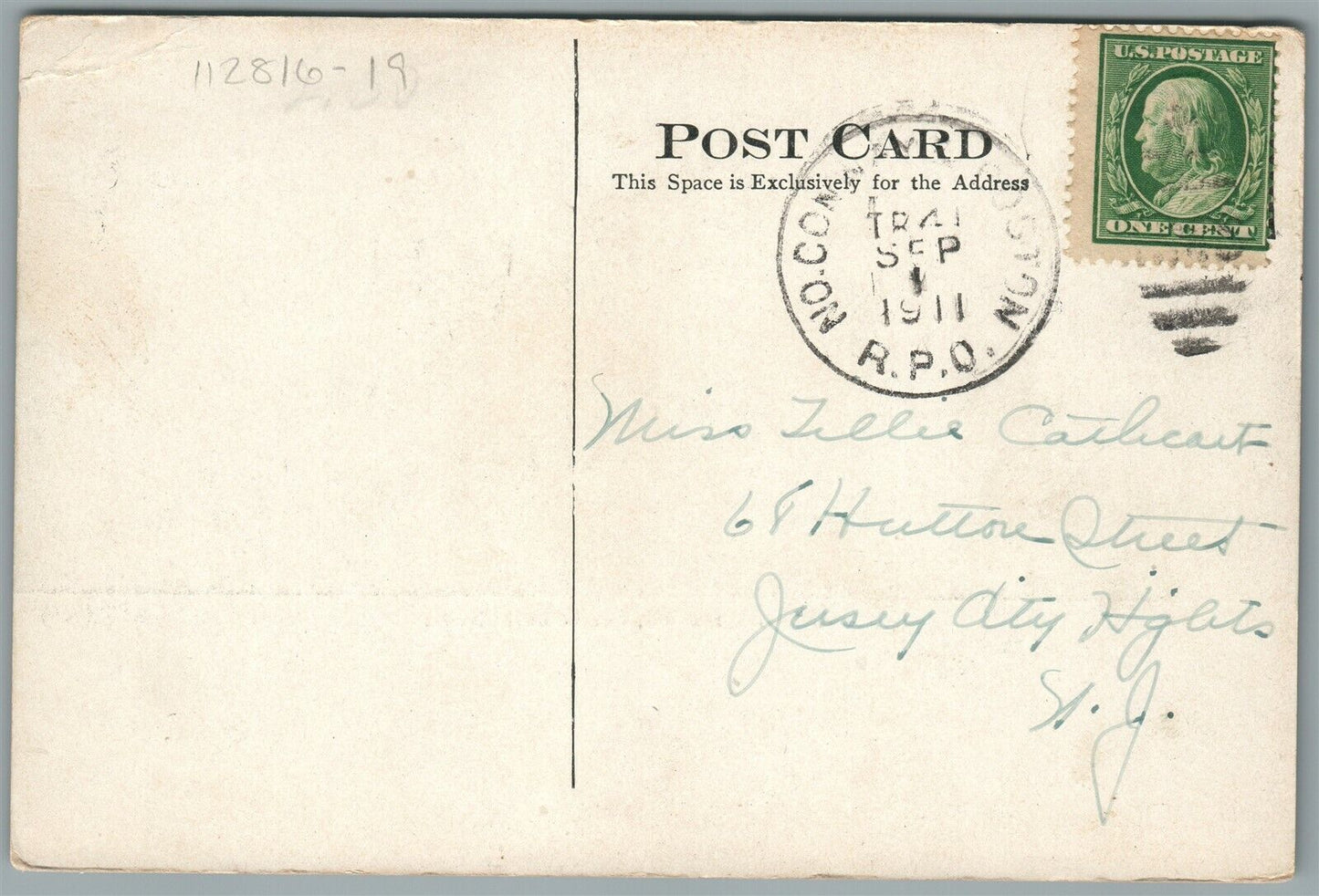 PORTSMOUTH NH RAILROAD STATION RAILWAY TRAIN DEPOT ANTIQUE POSTCARD