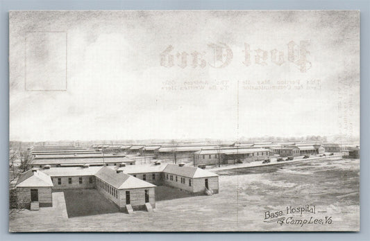CAMP LEE VA BASE HOSPITAL ANTIQUE POSTCARD