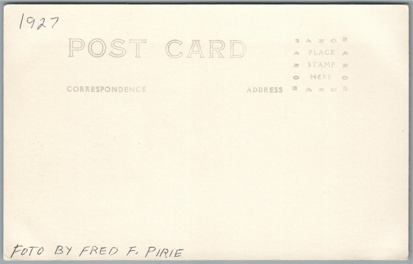 WILLIAMSTOWN VT 1927 OLD HOME WEEK ANTIQUE REAL PHOTO POSTCARD RPPC VINTAGE CAR