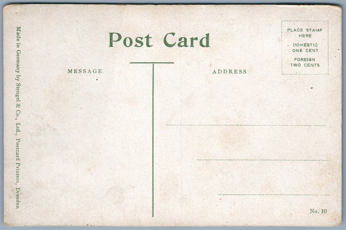 LESTERSHIRE NY HEAVY WORK SHOE FACTORY ENDICOTT JOHNSON & CO. ANTIQUE POSTCARD