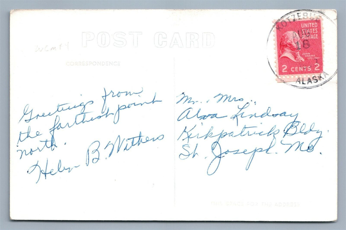 ESKIMO KOTZEBUE AK CHIEF REINDEER HERDER VINTAGE REAL PHOTO POSTCARD RPPC