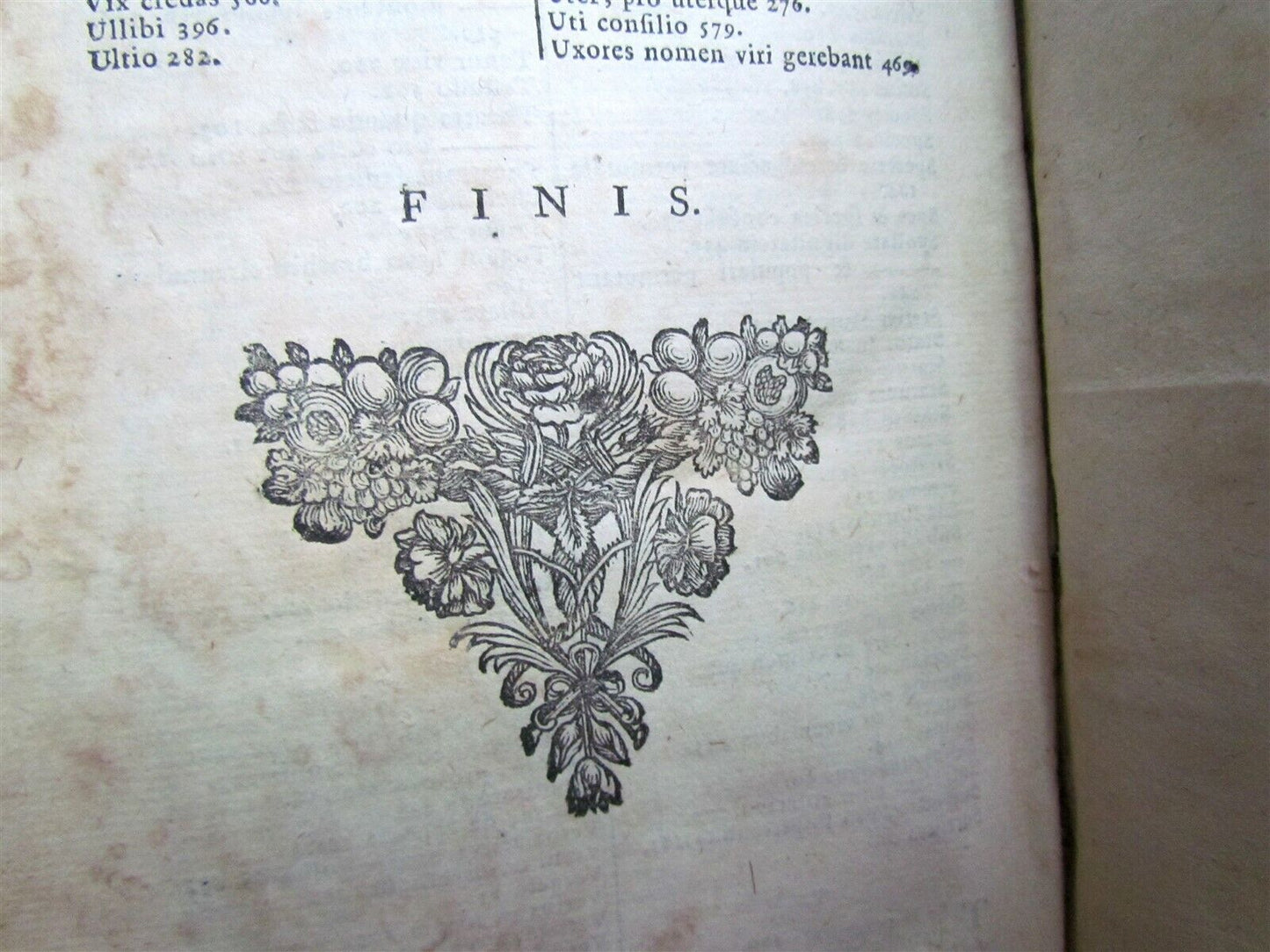 1719 PRIZED VELLUM BINDING ROMAN HISTORY by VELLEIUS PATERCULUS antique