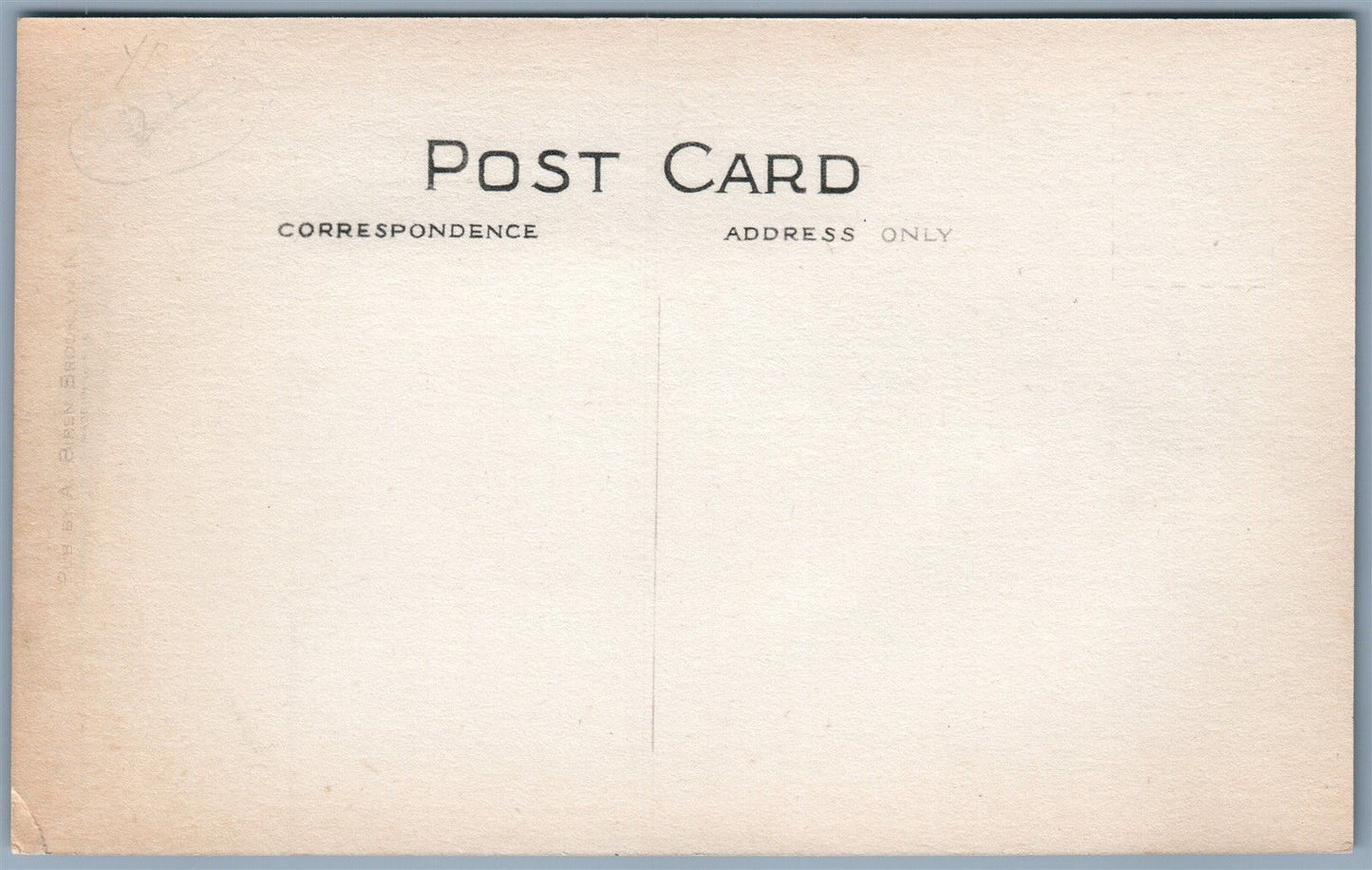 SOUTH FALLSBURG NY FISHING & BOATING CLUB ANTIQUE POSTCARD