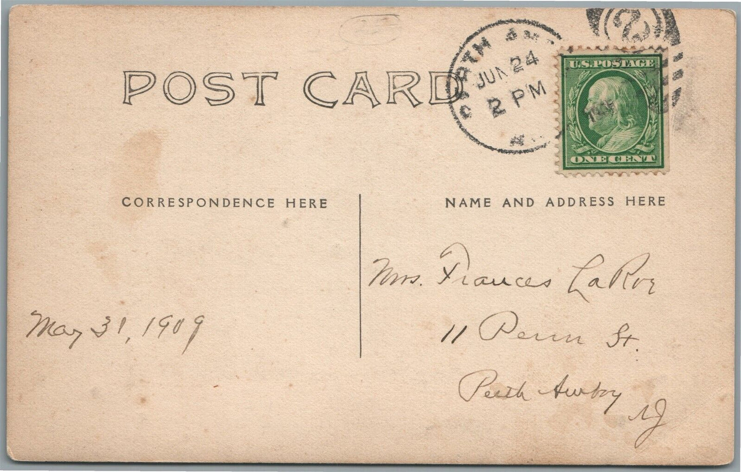 LITTLE YORK NJ HOMESTEAD ANTIQUE REAL PHOTO POSTCARD RPPC