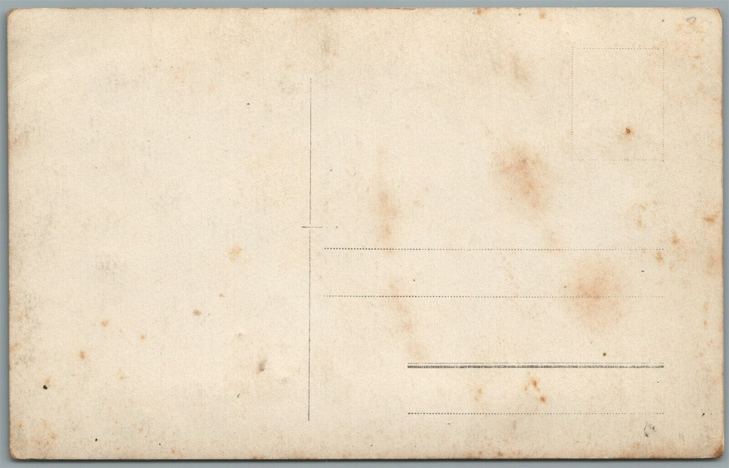 EARLY AVIATION WWI FRENCH BIPLANE GERMAN ANTIQUE REAL PHOTO POSTCARD