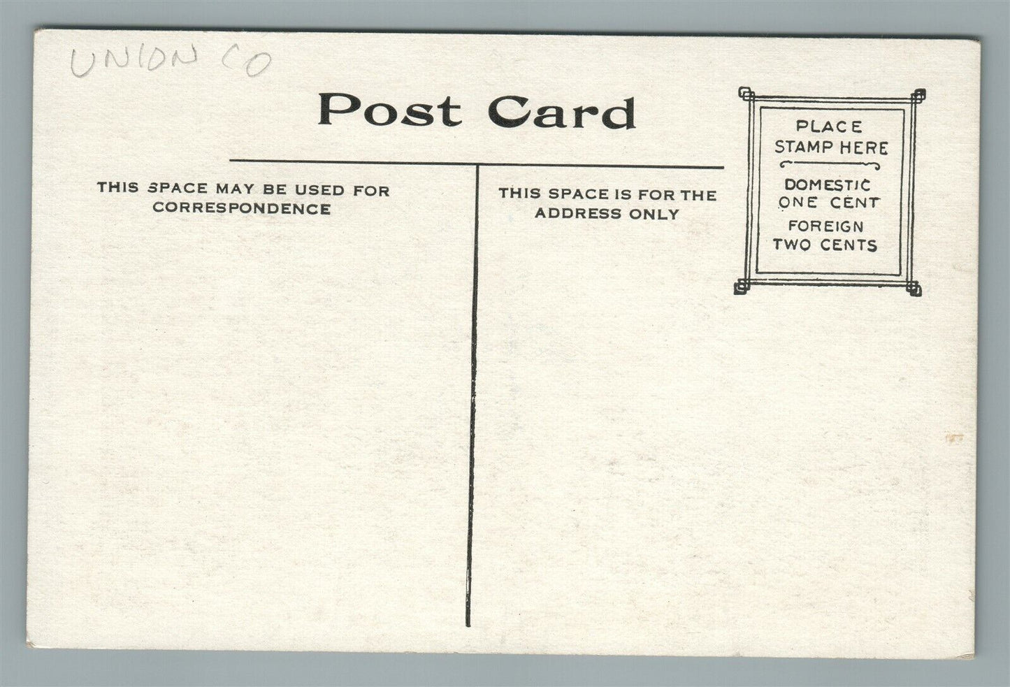 ZAREPHATH NJ VIEW FROM RADIO TOWER ANTIQUE POSTCARD