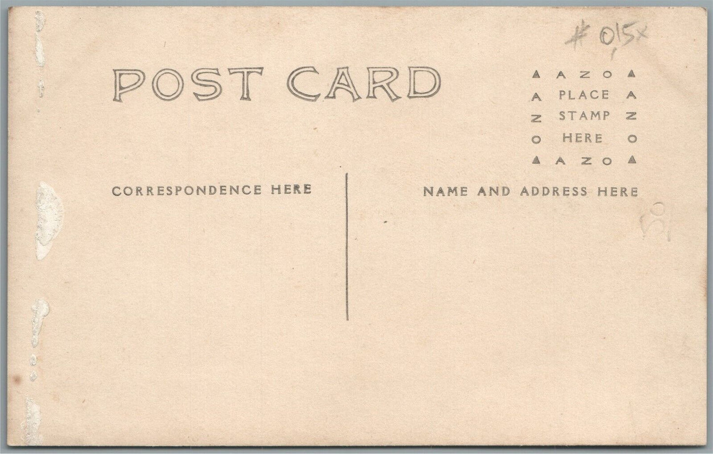 PORTERVILLE CA CITRUS ASSOCIATION RAILROAD CARS ANTIQUE REAL PHOTO POSTCARD RPPC