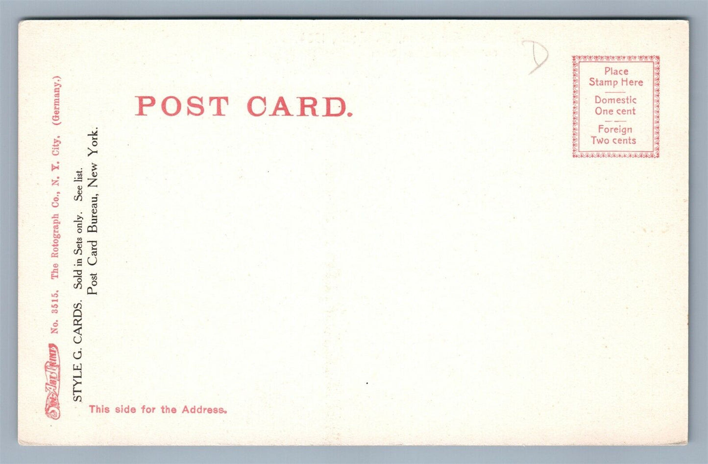 ST.LOUIS MO PURCHASE EXPOSITION ANTIQUE POSTCARD POST CARD SALE ADVERTISING