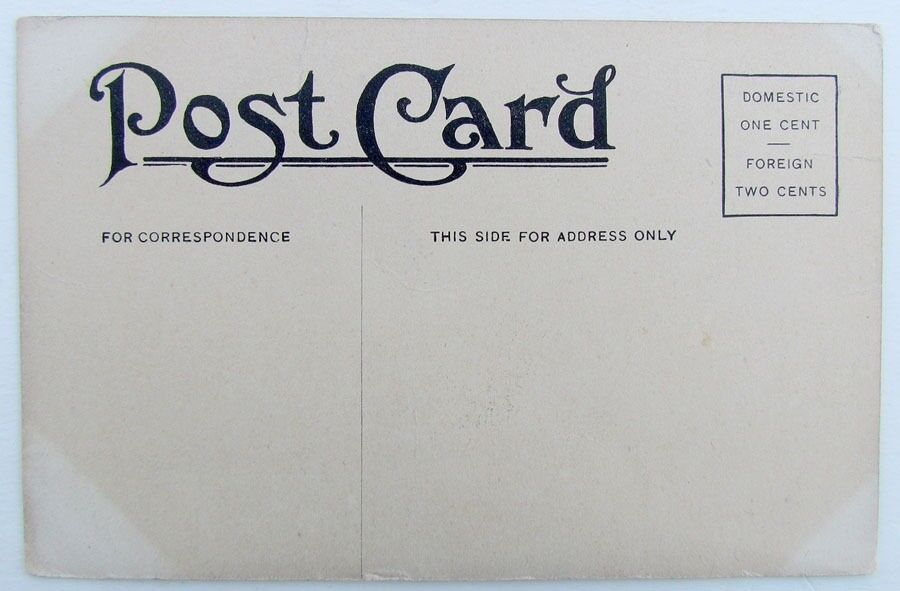 VINTAGE UNDIVIDED POSTCARD THORNDYKE HOTEL JAMESTOWN R.I.