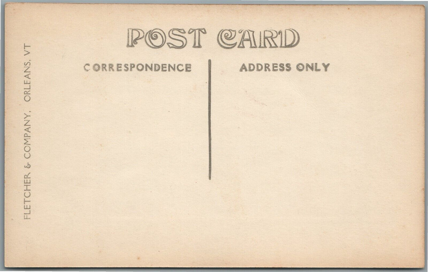 FRANKLIN VT CONG. CHURCH ANTIQUE REAL PHOTO POSTCARD RPPC