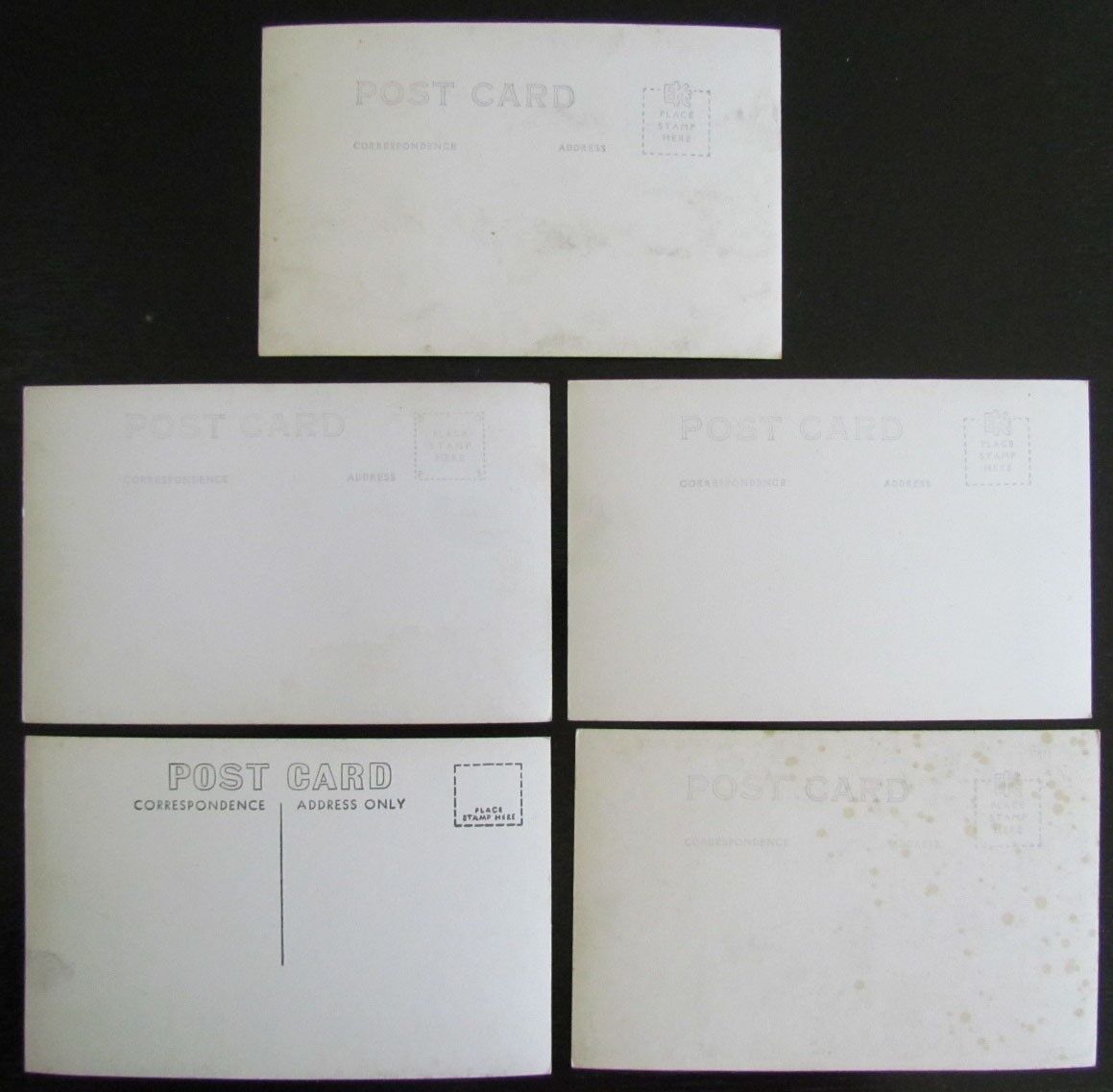 OREGON SCENERY LOT OF 5 VINTAGE REAL PHOTO POSTCARDS RPPC