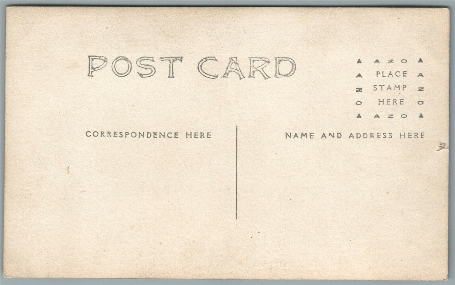 US WWI SOLDIER in PARADE UNIFORM ANTIQUE REAL PHOTO POSTCARD RPPC