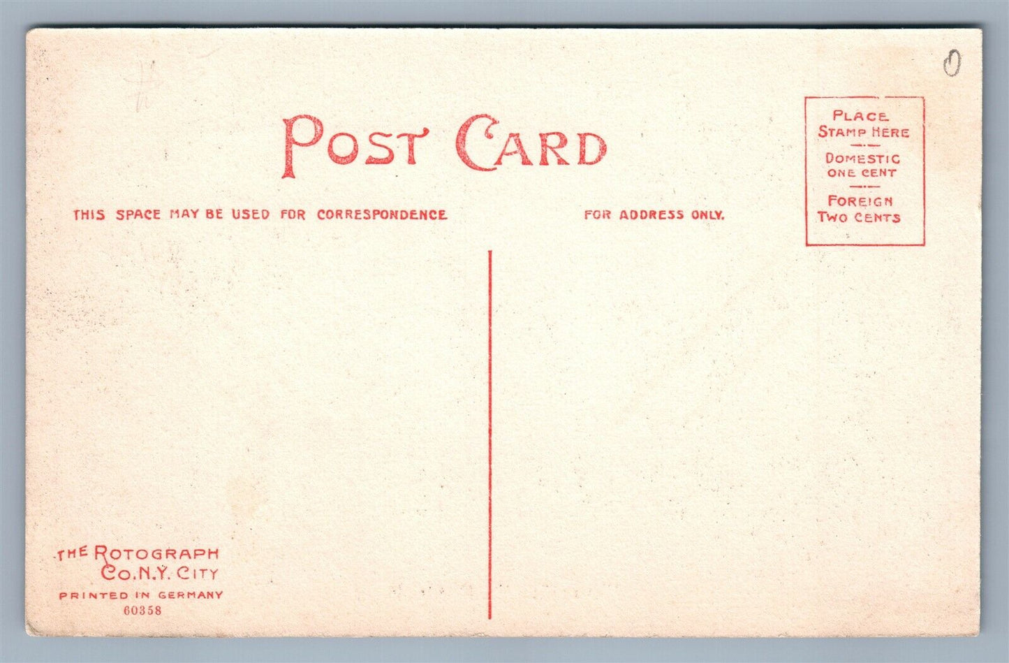 MT.MORRIS NY MURRAY STREET ANTIQUE POSTCARD