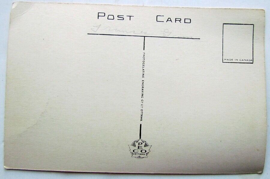 VINTAGE POSTCARD C.N.R. STATION LONDON ONTARIO CANADA railroad railway depot