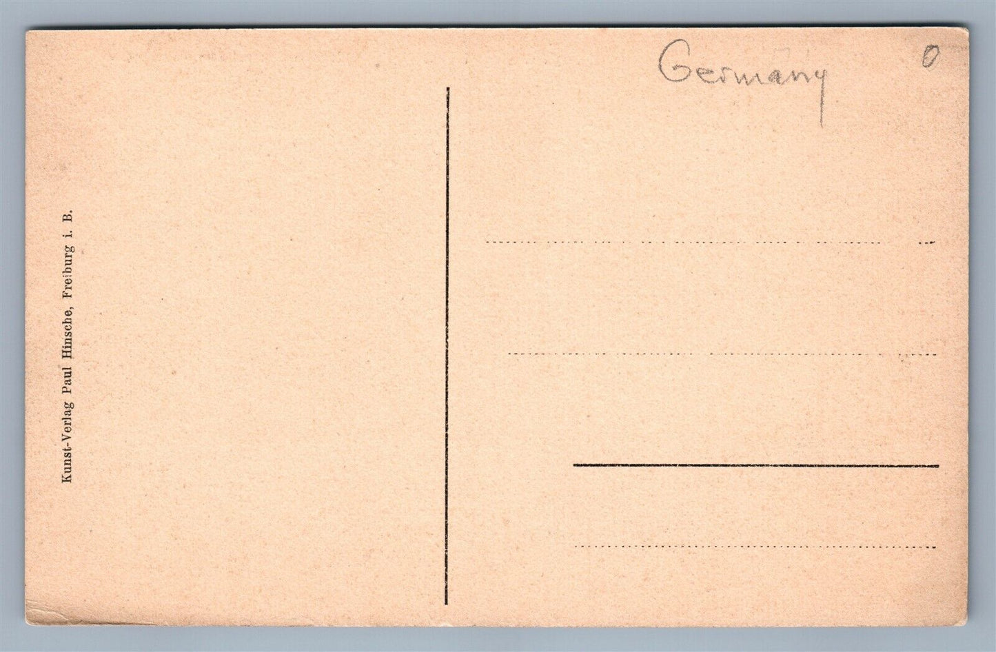 FREIBURG i.B. GERMANY WOCHENMARKT AUF DEM MUNSTERPLATZ ANTIQUE POSTCARD