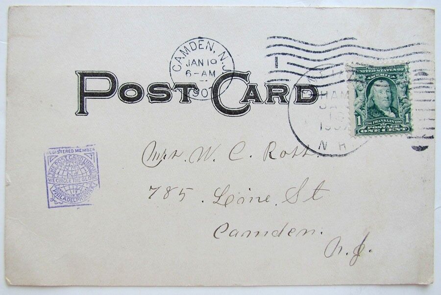 1907 VINTAGE UNDIVIDED POSTCARD NEW HAMPSHIRE CURIOSITY SHAKER BRIDGE ENFIELD NH