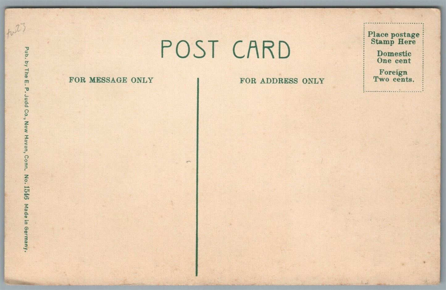 STONINGTON CT TROLLEY WAITING ROOM ANTIQUE POSTCARD