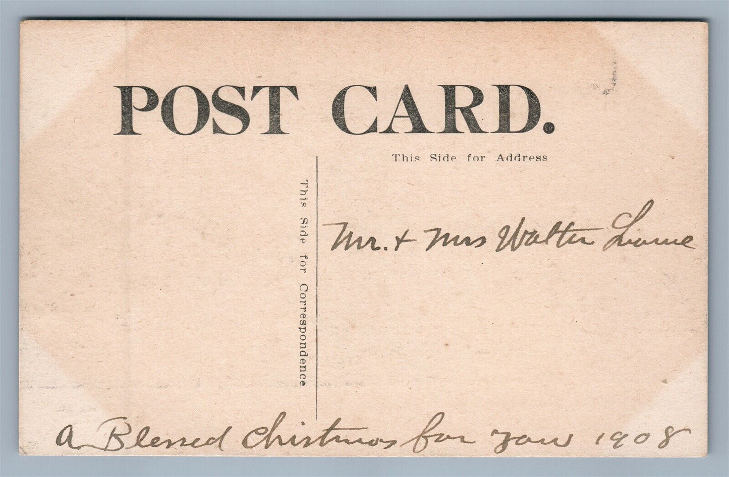 ASBURY NJ ME CHURCH ANTIQUE POSTCARD