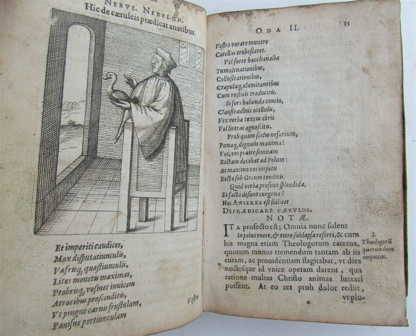 1620 NEBULO NEBULONUM by Johann FLITTNER ANTIQUE ILLUSTRATED vellum bound RARE