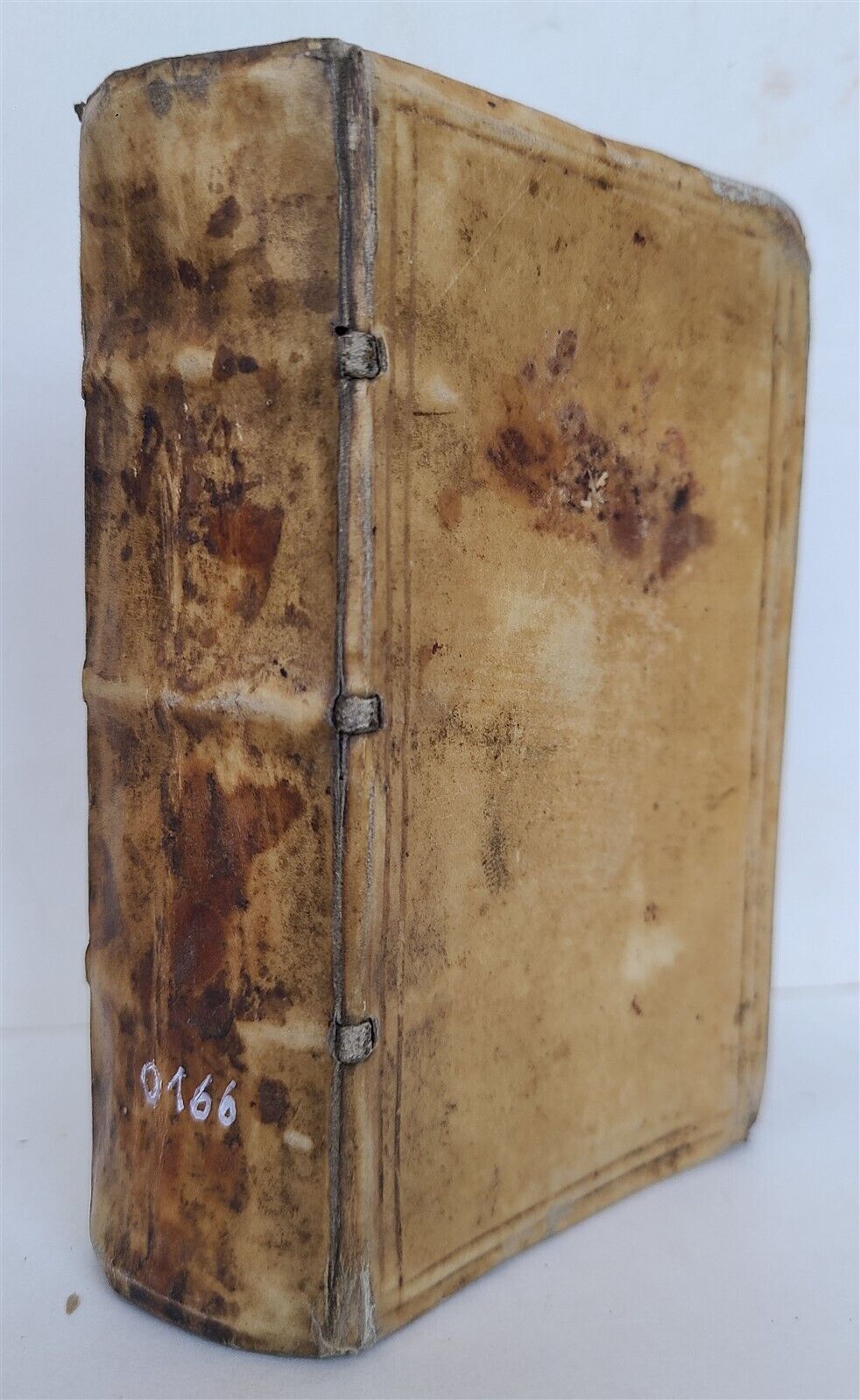 1613 IN GEORGII BUCHANANI PARAPHRASIN PSALMORUM antique VELLUM BOUND
