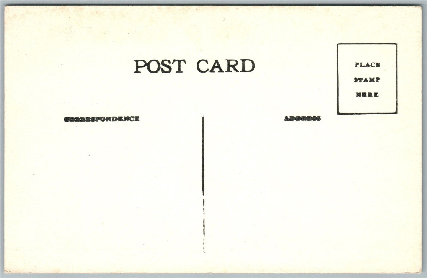 PITTSBURG PA FIFTH AVENUE ANTIQUE POSTCARD