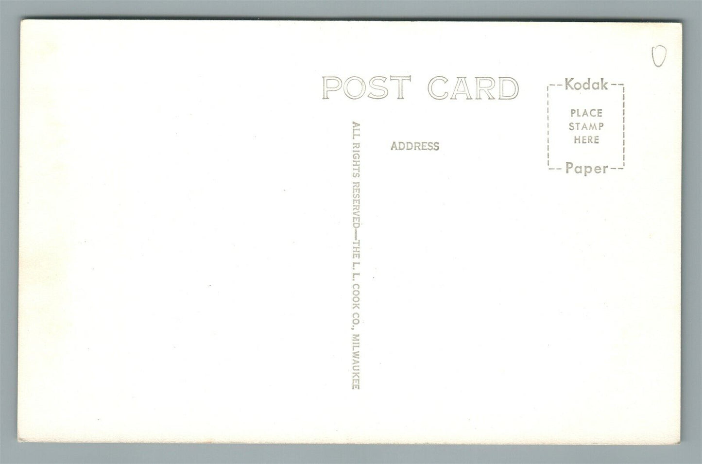 FLORENCE WI HIGH SCHOOL VINTAGE REAL PHOTO POSTCARD RPPC
