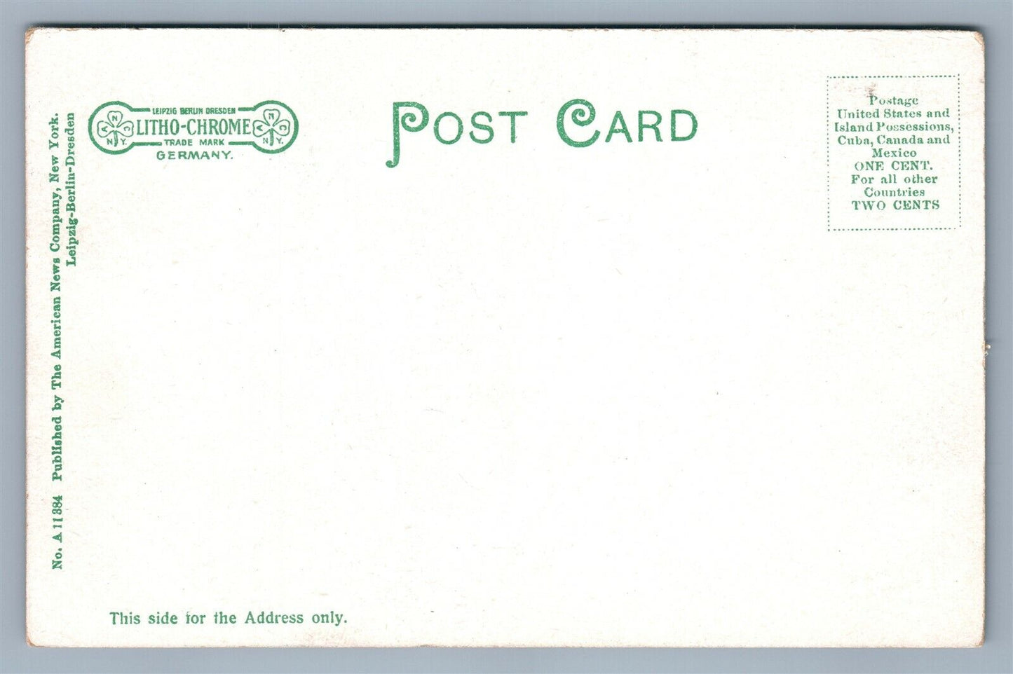 NEW CASTLE PA SLIPPERY ROCK STATE NORMAL SCHOOL ANTIQUE POSTCARD