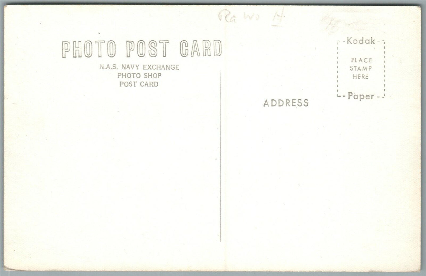 GUANTANAMO BAY CUBA US NAVAL BASE RECREATION VINTAGE REAL PHOTO POSTCARD RPPC