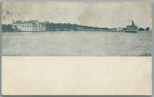 DETROIT MI ANTIQUE POSTCARD 1922 INTERNATIONAL AERO CONGRESS CANCEL