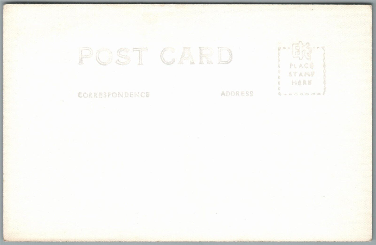 CAMP PHILLIPS KS CHAPEL ON WOOD AVENUE ANTIQUE REAL PHOTO POSTCARD RPPC