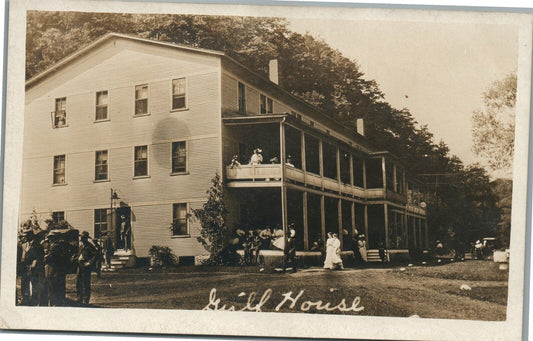 WILLIAMSTOWN VT GULF HOUSE ANTIQUE REAL PHOTO POSTCARD RPPC