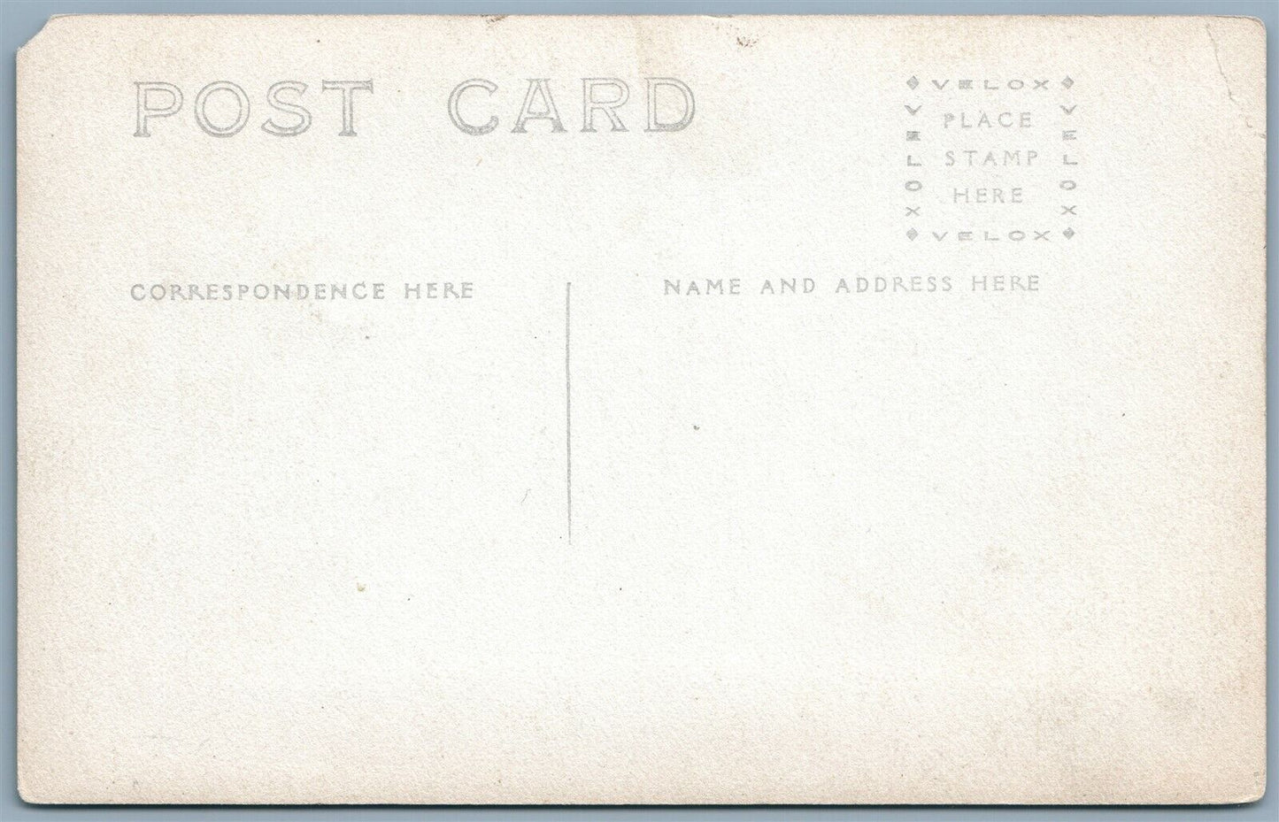 SMALL TRAIN STATION ANTIQUE REAL PHOTO POSTCARD RPPC RAILROAD RAILWAY DEPOT