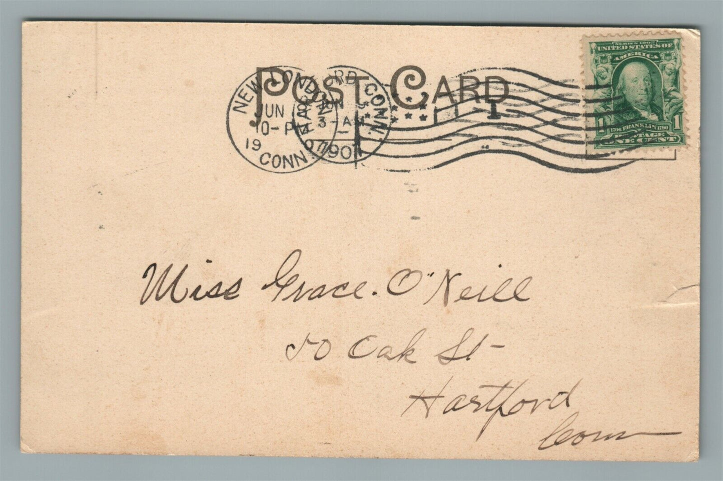 ORIENT NY MAIN STREET ANTIQUE POSTCARD