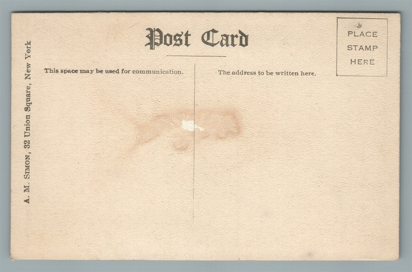 ELWOOD NJ STREET VIEW ANTIQUE POSTCARD