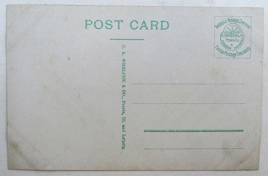 JOHNSTOWN PA STREET SCENE in WESTMONT ANTIQUE POSTCARD