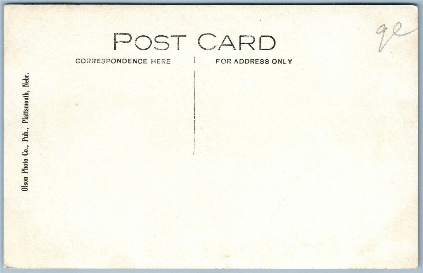 WAYNE NE RESIDENCE STREET ANTIQUE REAL PHOTO POSTCARD RPPC