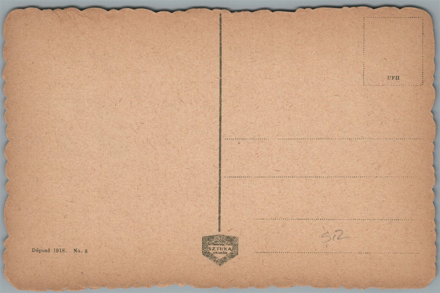 KRAKOW POLAND PLAC MAIEJKI ANTIQUE POSTCARD