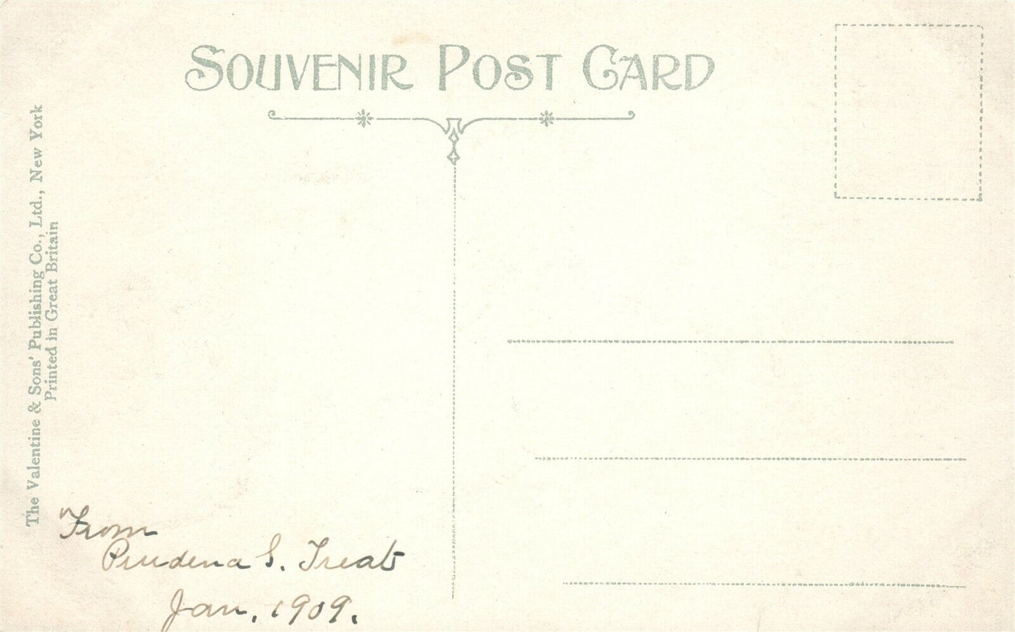 ROCKLEDGE FL OAK COTTAGE ANTIQUE POSTCARD