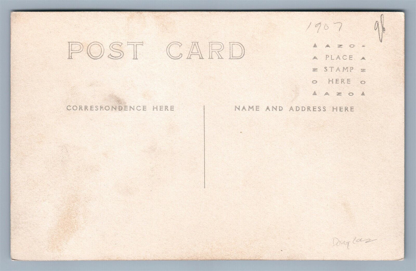 ALEXANDRIA MN FROM COURT HOUSE TOWER ANTIQUE REAL PHOTO POSTCARD RPPC