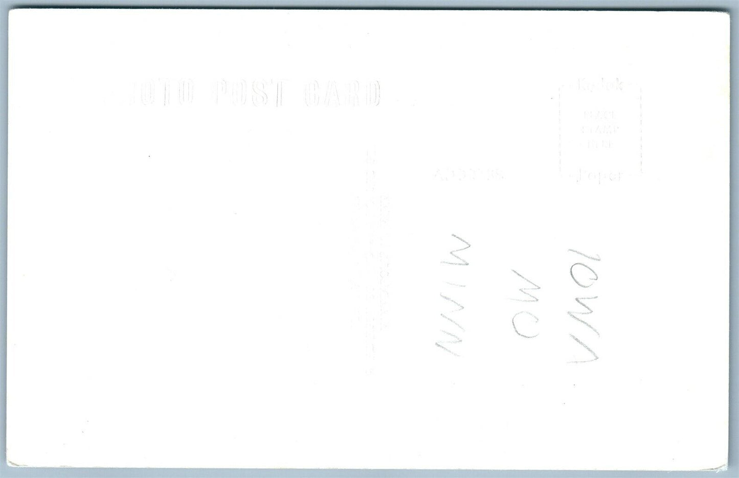 BAGLEY MN ELEMENTARY SCHOOL VINTAGE REAL PHOTO POSTCARD RPPC