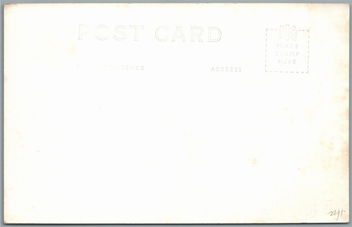 STORM LAKE IA ST.MARY'S CATHOLIC CHURCH VINTAGE REAL PHOTO POSTCARD RPPC