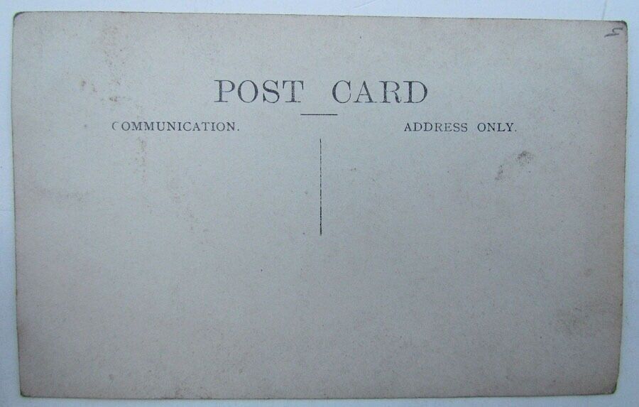 RPPC VINTAGE BRITISH PHOTO POSTCARD TOWN HALL & TECHNICAL SCHOOL WALKDEN UK