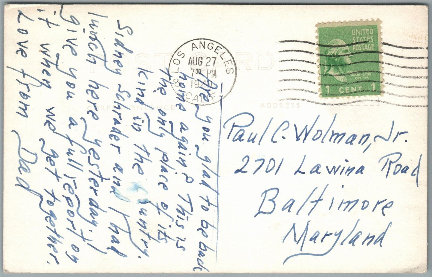 LOS ANGELES CA CLIFTON'S PACIFIC SEAS CAFE VINTAGE REAL PHOTO POSTCARD RPPC