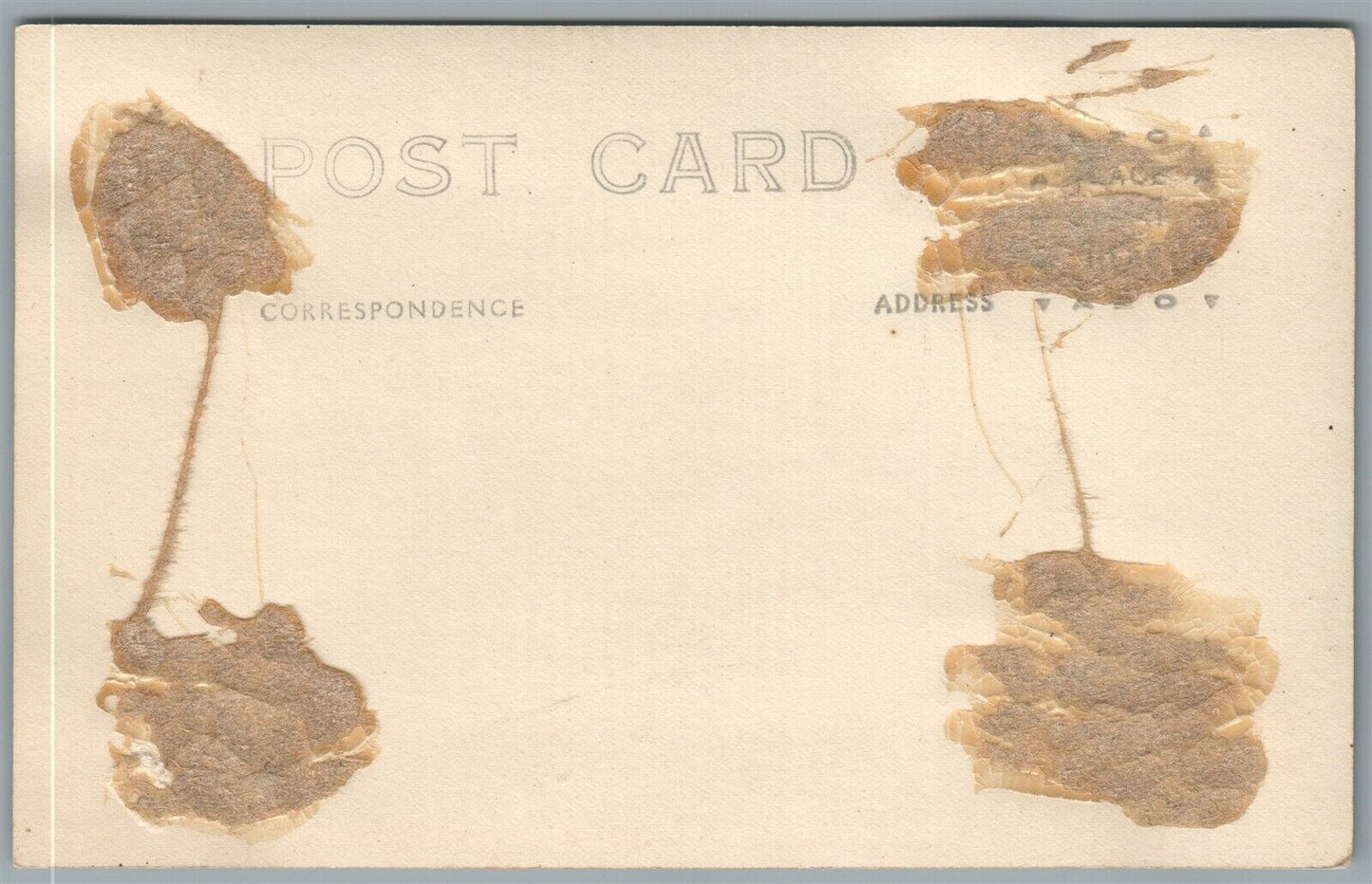 FT. EUSTIS CAMP VA POST EXCHANGE ANTIQUE REAL PHOTO POSTCARD RPPC w/ AUTOMOBILE