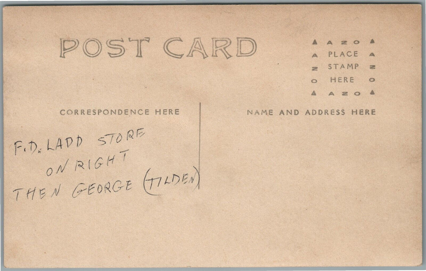 BARRE VT I.O.O.F. CONVENTION 1909 ANTIQUE REAL PHOTO POSTCARD RPPC