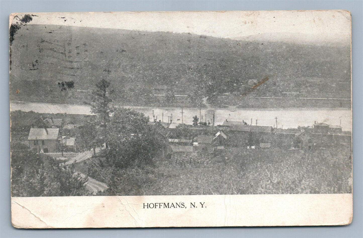 HOFFMANS NY ANTIQUE POSTCARD