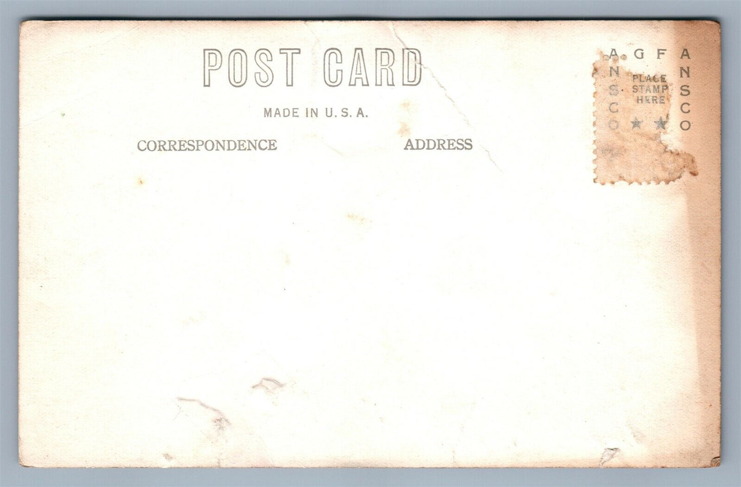 SPRINGFIELD VT LA FRANCE APARTMENTS ANTIQUE REAL PHOTO POSTCARD RPPC