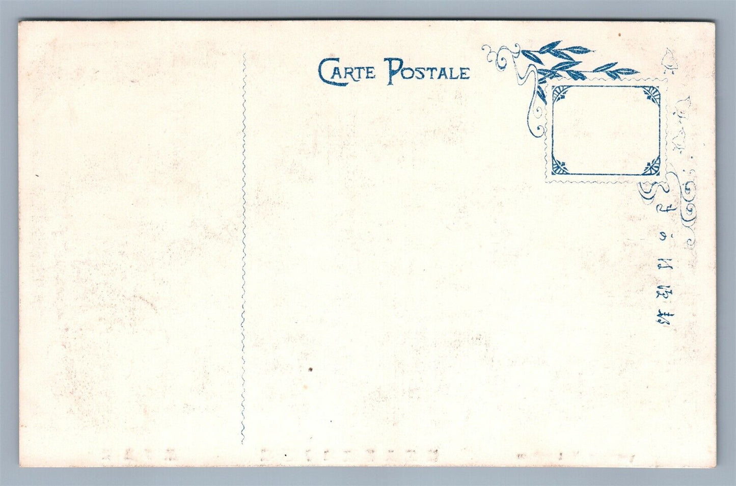 JAPAN VIEW OF MATSUSHIMA ANTIQUE JAPANESE POSTCARD w/ SEAL STAMP